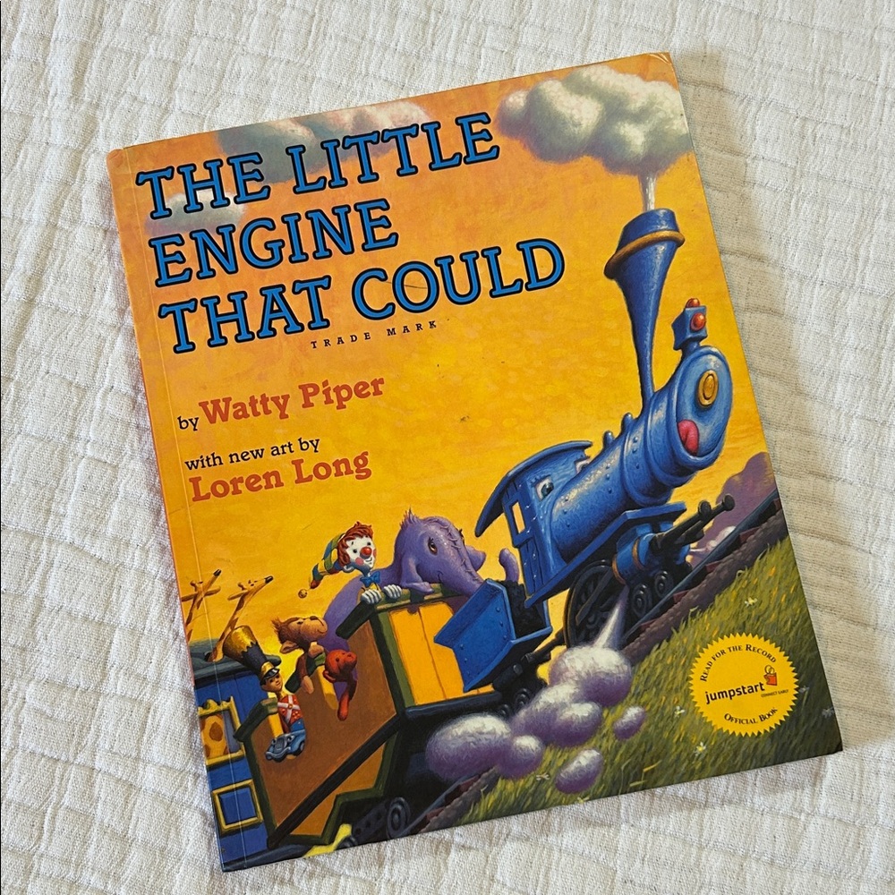 The Little Engine That Could – Blue & Yellow Kids Book